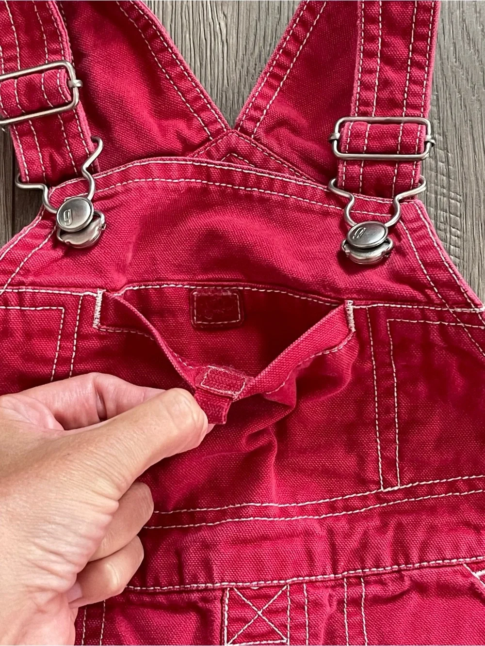 Vintage Gymboree Y2K Red Fish 24m Baby Overalls